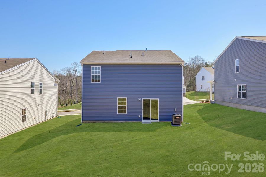 Exterior details and patio area of a home in Cleveland Hill, Shelby (Image 3).
