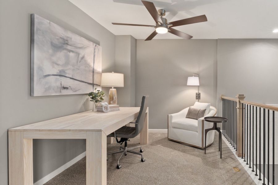 Representative furnished interior of a home built from the Scarlett by Pulte Homes in Saunders Farm, Fuquay Varina (Image 14).