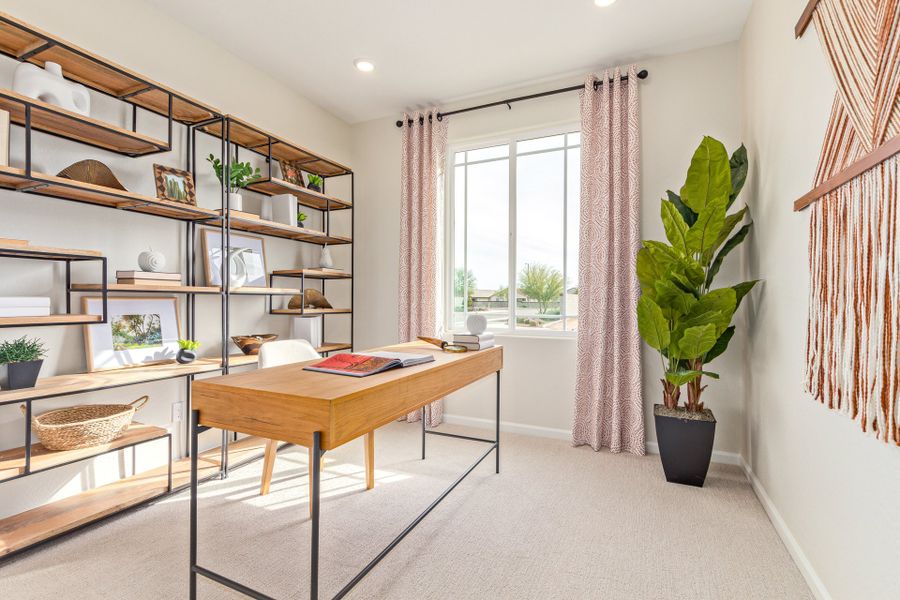 Representative furnished interior of a home built from the Plan 3512 by Scott Communities in The Views at Rancho Cabrillo, Peoria (Image 7).
