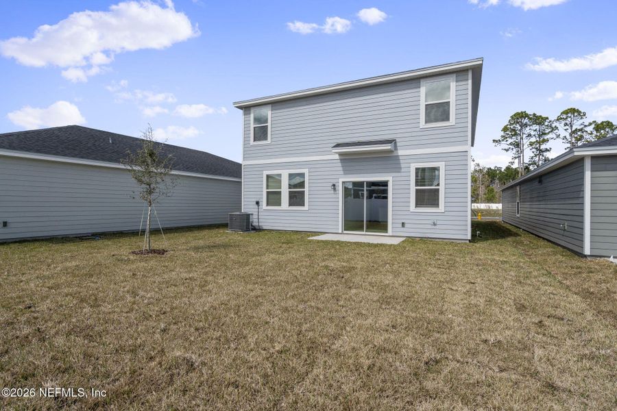 Exterior details and patio area of a home in Cypress Meadows - Classic Series, Jacksonville (Image 20). Exterior details and patio area of a home in Cypress Meadows - Classic Series, Jacksonville (Image 20).