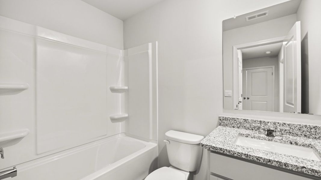 Furnished interior view inside a new home in Laurel Park Townhomes, Hephzibah (Image 11). Furnished interior view inside a new home in Laurel Park Townhomes, Hephzibah (Image 11).