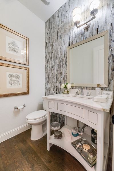 Furnished interior view inside a new home in King's Crossing - Phase 3, Allen (Image 29). Furnished interior view inside a new home in King's Crossing - Phase 3, Allen (Image 29).