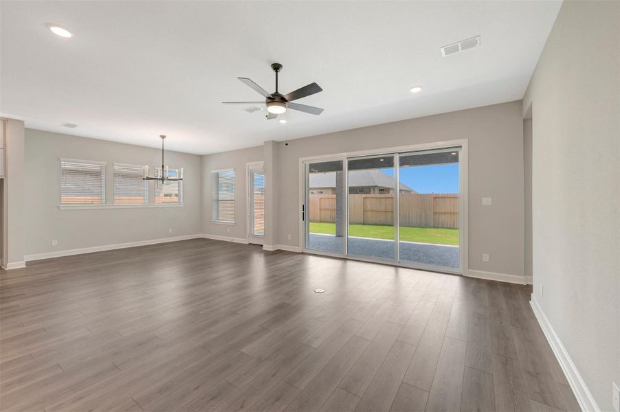Spacious, unfurnished interior of a new home in Riceland - Summit Collection, Mont Belvieu (Image 18). Spacious, unfurnished interior of a new home in Riceland - Summit Collection, Mont Belvieu (Image 18).