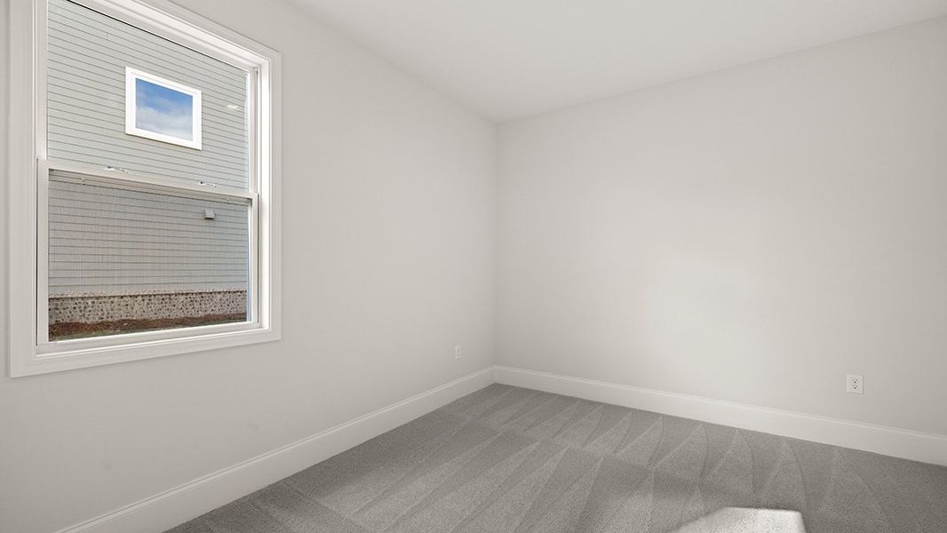 Representative unfurnished interior of a home built from the BELLVIEW by D.R. Horton in Hamptons at Riverwood South, Dallas (Image 13).
