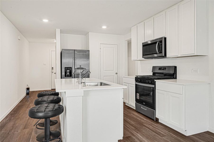 Furnished interior view inside a new home in Presswoods, Splendora (Image 6).