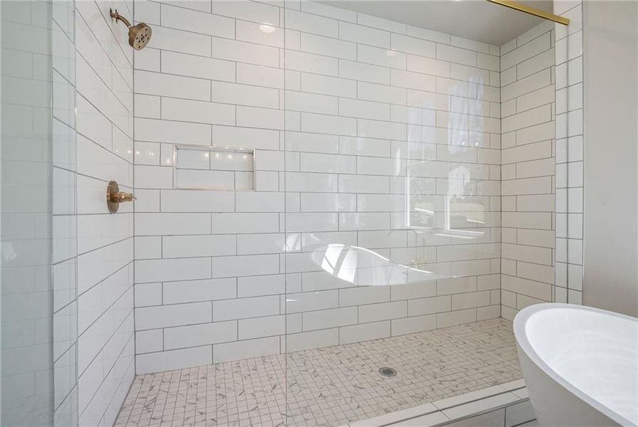 Close-up of interior finishes inside a home in , Atlanta (Image 24).