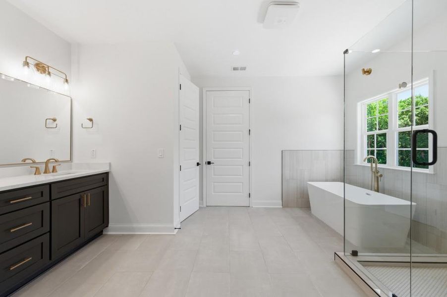 Furnished interior view inside a new home in , Griffin (Image 17).