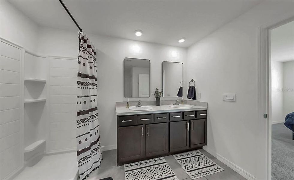 Furnished interior view inside a new home in Berry Bay, Wimauma (Image 35). Furnished interior view inside a new home in Berry Bay, Wimauma (Image 35).