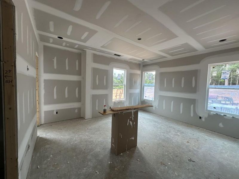 In-progress construction of a new home in , Lawrenceville, GA (Image 6).