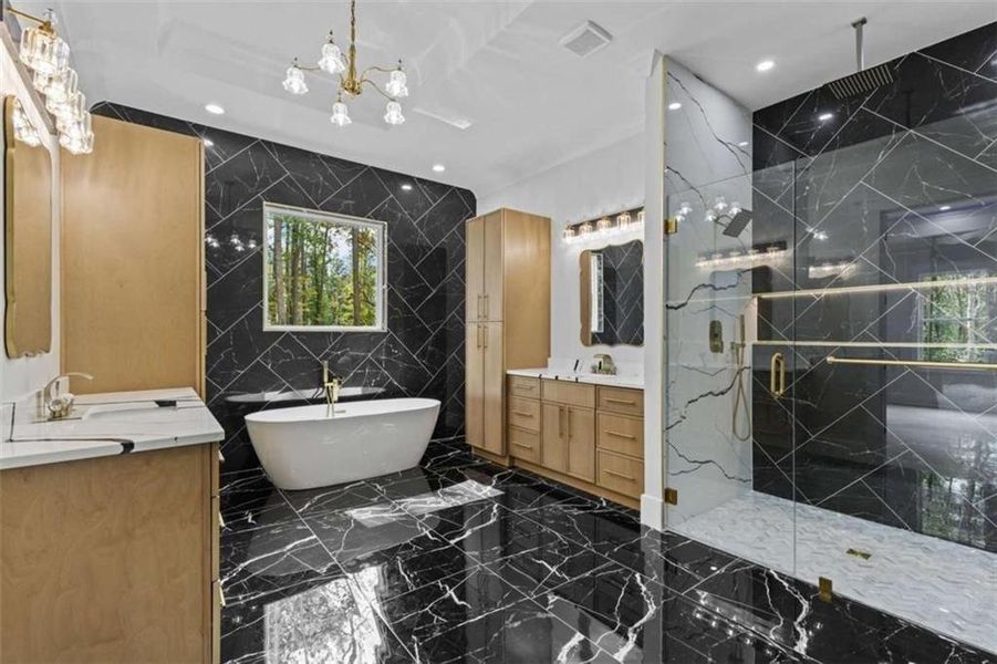 Furnished interior view inside a new home in , Winder (Image 14).