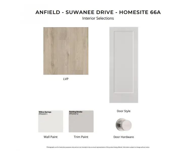 Sample of building materials used in homes in The Villas at Longleaf Park, a Watersound Origins® community, Inlet Beach (Image 4).