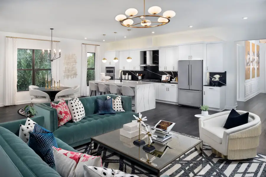 Representative furnished interior of a home built from the Livingstone by Mattamy Homes in Newfield, Palm City (Image 5).
