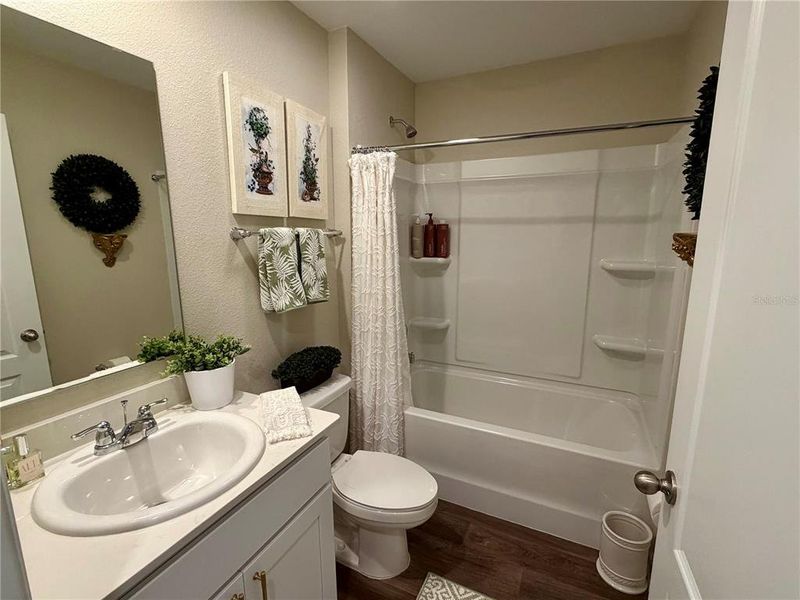 Furnished interior view inside a new home in Sawmill Branch Express, Palm Coast (Image 12).