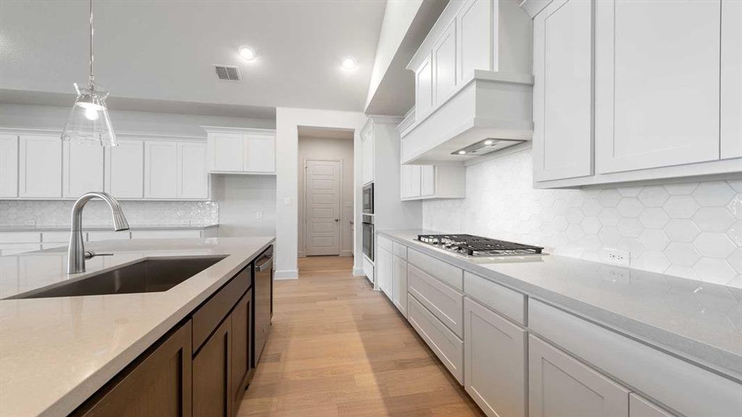 Furnished interior view inside a new home in North Sky 65', Celina (Image 8). Furnished interior view inside a new home in North Sky 65', Celina (Image 8).