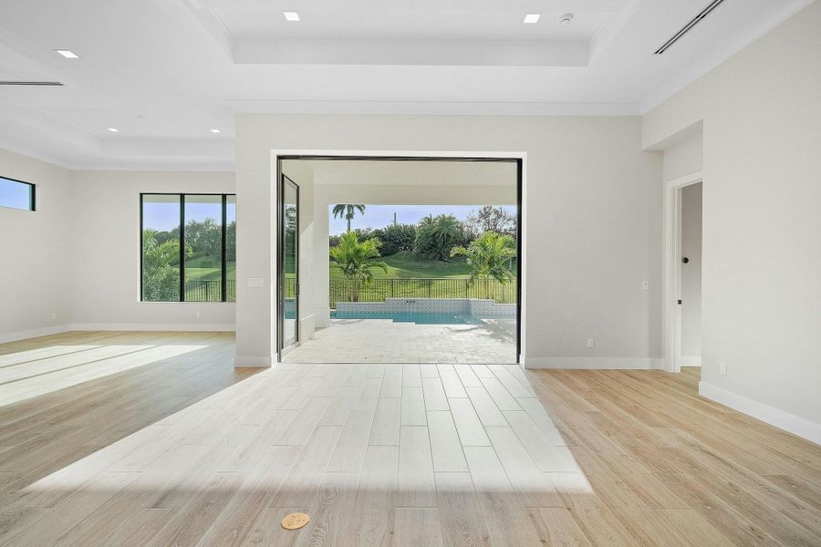 2D floor plan layout for the Alessia by GHO Homes in Tesoro Club, Port St. Lucie, FL (Image 125).