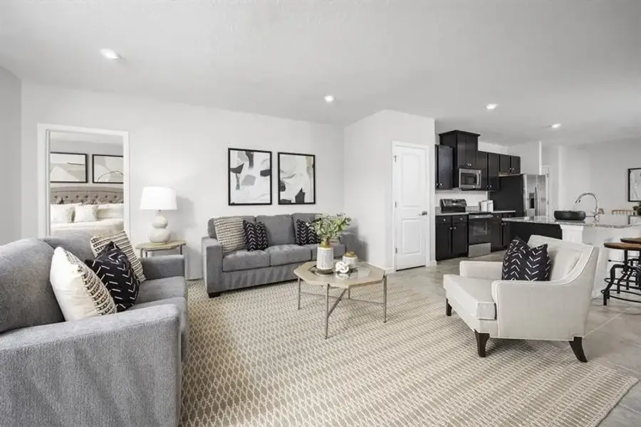 Furnished interior view inside a new home in Touchstone, Lakeland (Image 6).