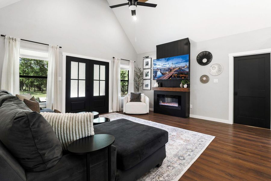 Furnished interior view inside a new home in , Montgomery (Image 15).