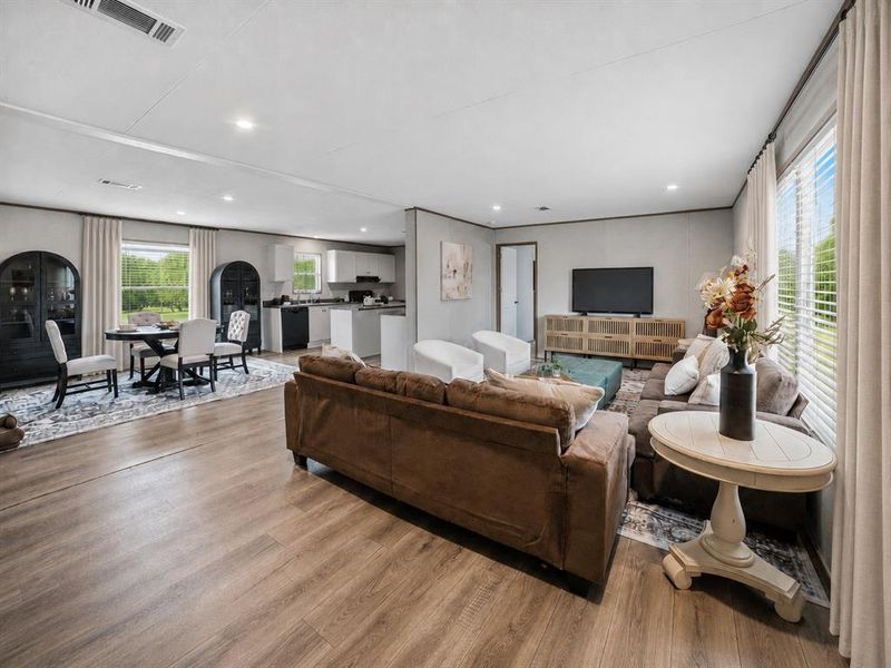 Furnished interior view inside a new home in , Poolville (Image 7).