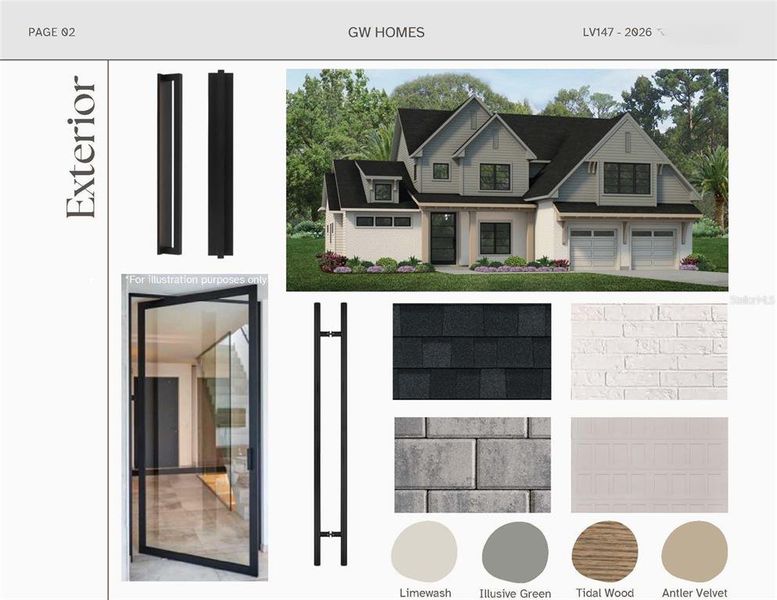 Sample of building materials used in homes in Laureate Village, Newberry (Image 7). Sample of building materials used in homes in Laureate Village, Newberry (Image 7).