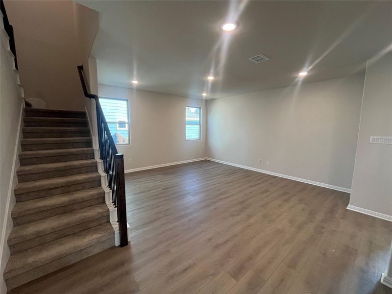 Spacious, unfurnished interior of a new home in The Cottages at Lariat, Liberty Hill (Image 34).