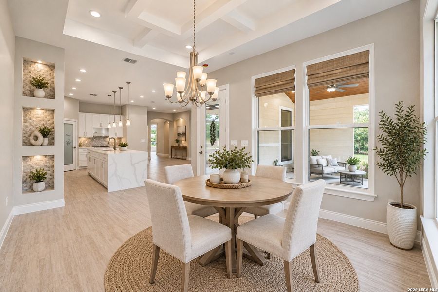 Furnished interior view inside a new home in , Natalia (Image 10).
