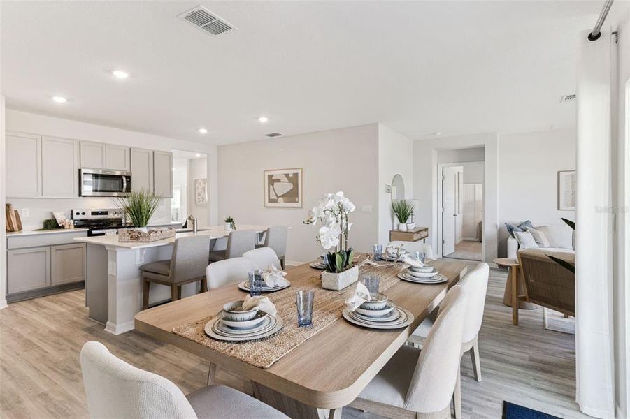 Furnished interior view inside a new home in , Haines City (Image 6).