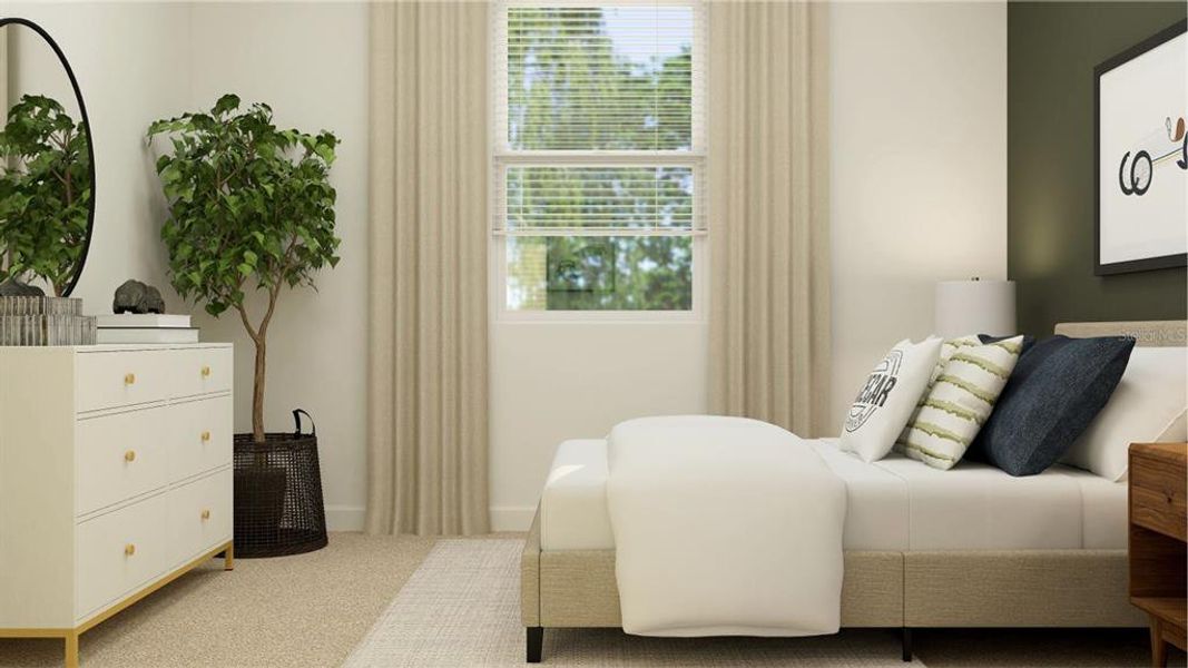 Furnished interior view inside a new home in Meadow Pointe, Groveland (Image 25).