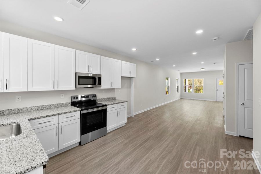 Furnished interior view inside a new home in , Spencer (Image 6).