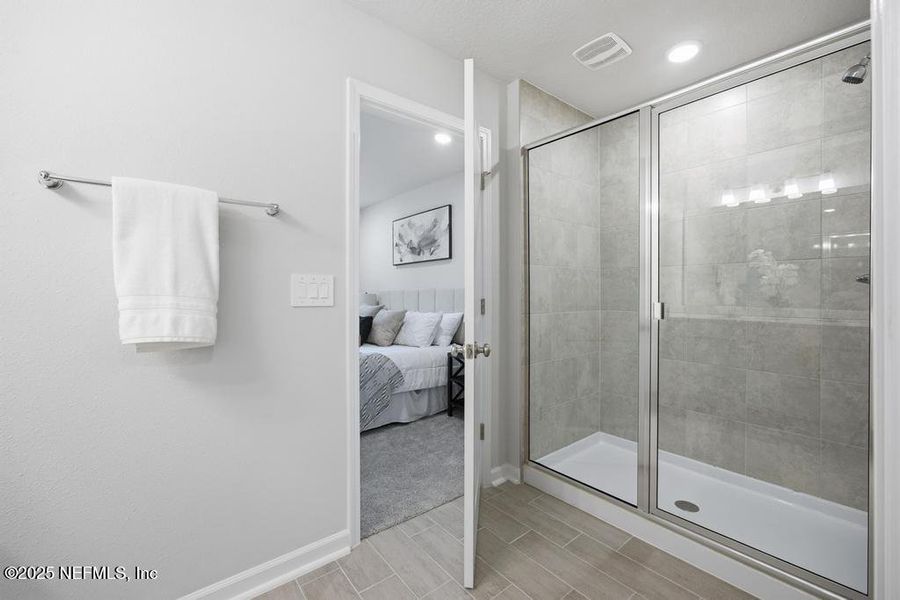 Furnished interior view inside a new home in Kings Preserve, Jacksonville (Image 13).