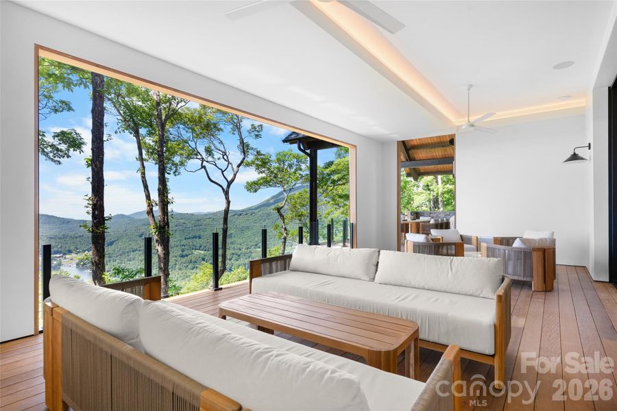 Furnished interior view inside a new home in , Lake Toxaway (Image 17). Furnished interior view inside a new home in , Lake Toxaway (Image 17).
