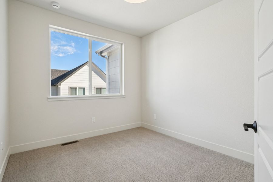 Spacious, unfurnished interior of a new home in Loretto Heights - Rise Collection, Denver (Image 21).