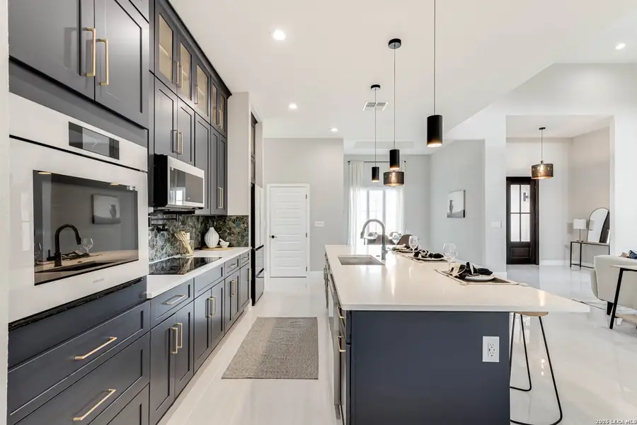 Furnished interior view inside a new home in , Spring Branch (Image 9).
