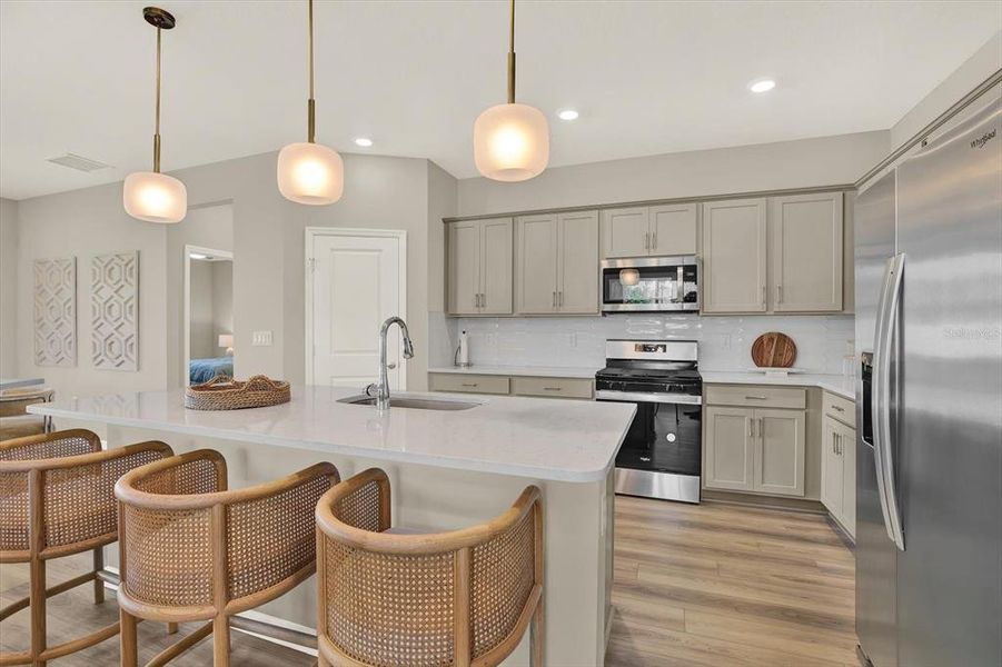 Furnished interior view inside a new home in , Land O' Lakes (Image 13).