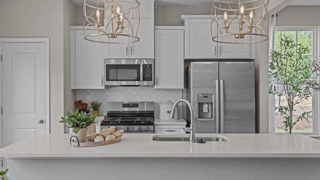 Furnished interior view inside a new home in Essex Townes, Franklinton (Image 20).