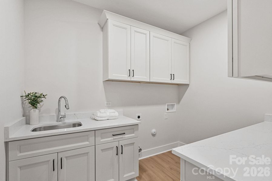 Furnished interior view inside a new home in , Salisbury (Image 17).