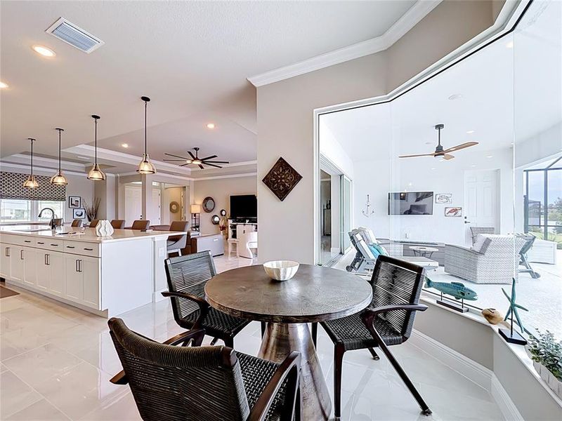 Furnished interior view inside a new home in , Mount Dora (Image 35).