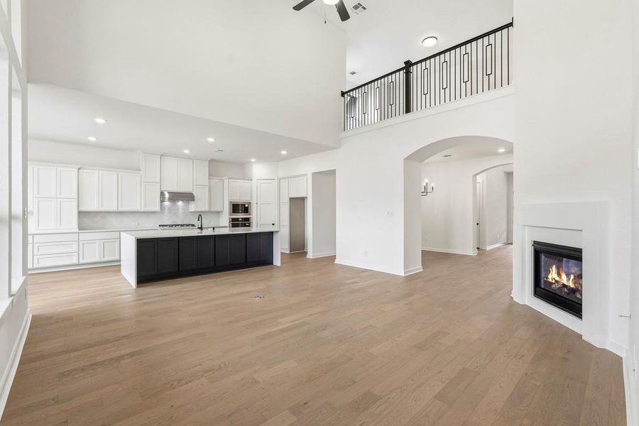 Inviting living space for gatherings