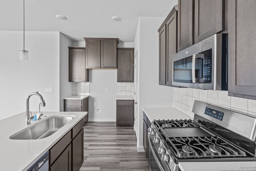 Furnished interior view inside a new home in Talley Fields, San Antonio (Image 4). Furnished interior view inside a new home in Talley Fields, San Antonio (Image 4).
