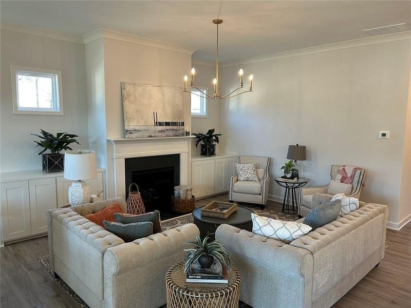 Furnished interior view inside a new home in Cooks Farm, Woodstock (Image 12).