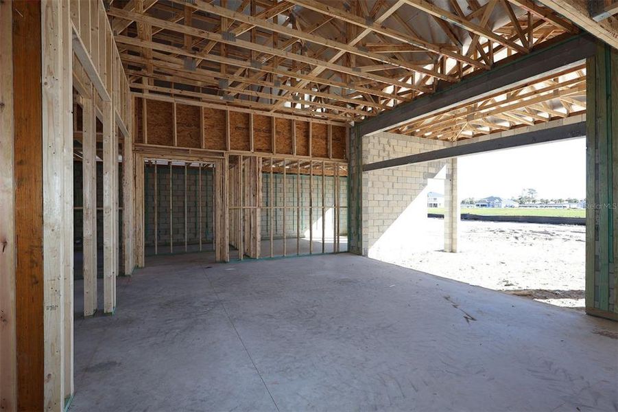 In-progress construction of a new home in Solace at Corner Lake, Orlando, FL (Image 9).