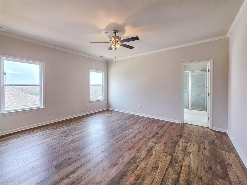 Spacious, unfurnished interior of a new home in , Dawsonville (Image 13).