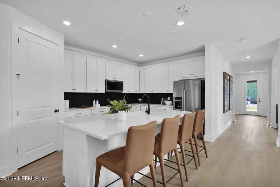 Furnished interior view inside a new home in Double Branch, Middleburg (Image 12).