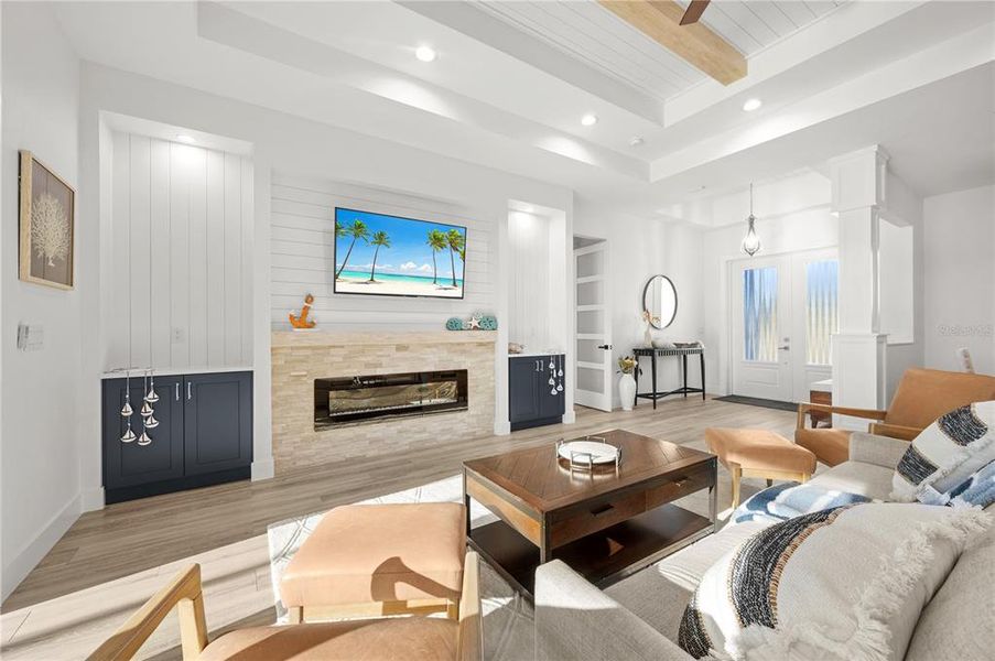 Furnished interior view inside a new home in , Port Charlotte (Image 8).