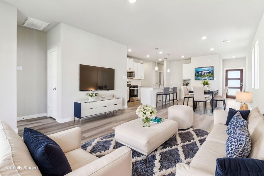 Photo is not of the actual home but is an inspirational photo of builder's model home and may depict options, furnishings, and/or decorator features that are not included.