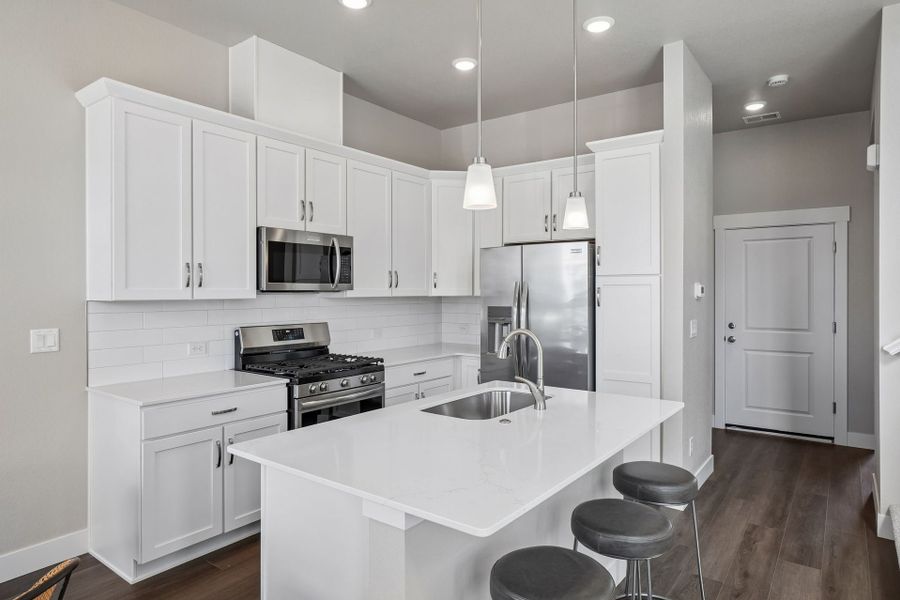 Representative furnished interior of a home built from the The Telluride by Landmark Homes in Wilder at Timnath Ranch, Timnath (Image 5).
