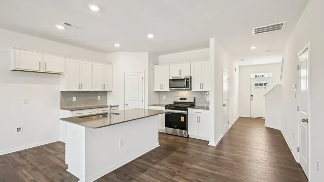 Furnished interior view inside a new home in Chapel Townes, Raleigh (Image 4).