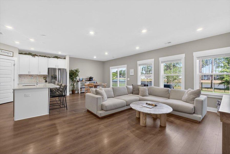 Furnished interior view inside a new home in , Summerville (Image 33).