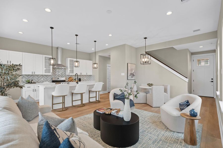 Furnished interior view inside a new home in , Houston (Image 12). Furnished interior view inside a new home in , Houston (Image 12).