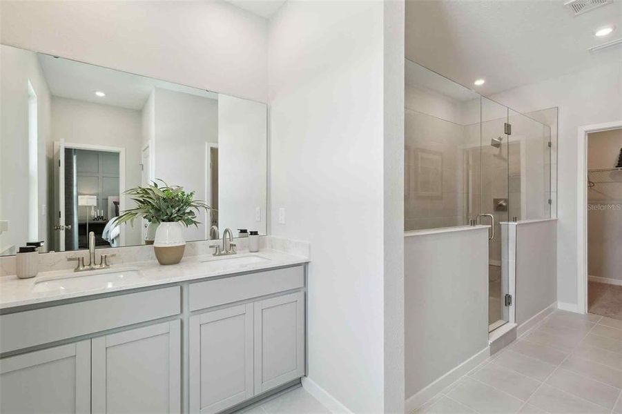 Furnished interior view inside a new home in , Palm Coast (Image 18). Furnished interior view inside a new home in , Palm Coast (Image 18).