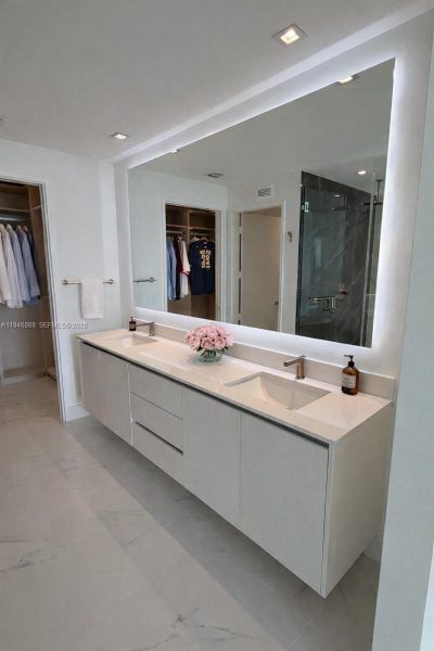 Furnished interior view inside a new home in Aria Reserve, Miami (Image 3).